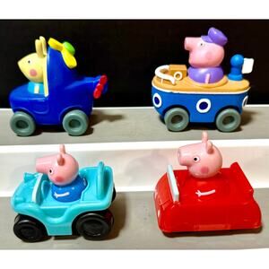 4 Peppa Pig Little Buggy vehicles cars trucks Peppa’s Adventures & friends